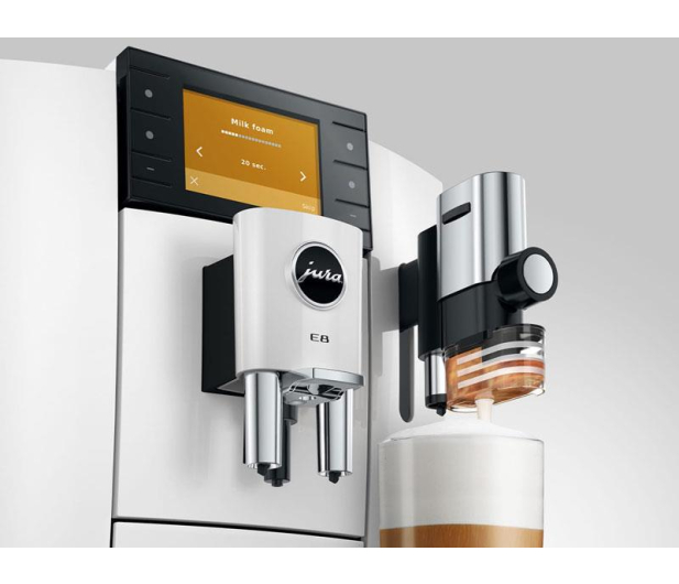 Jura E8 Piano White (ED) - 1529209 - zdjęcie 4